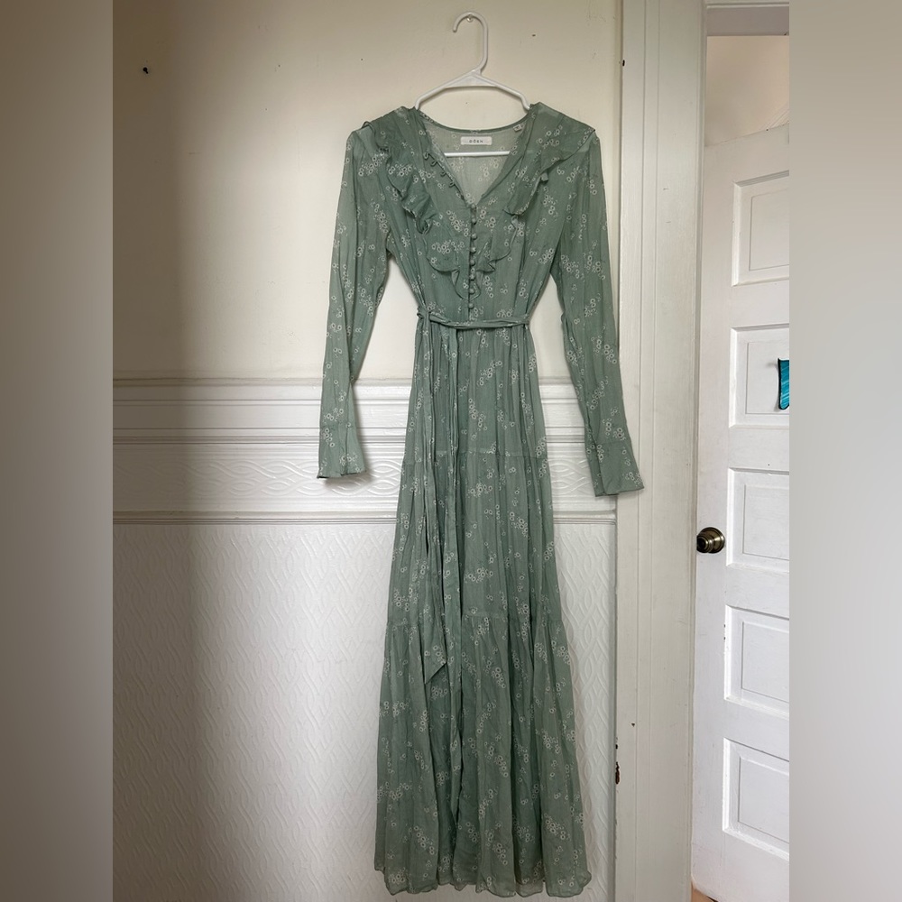 Doen floral garden party dress in style Assam and print Sweet Daisy Size S